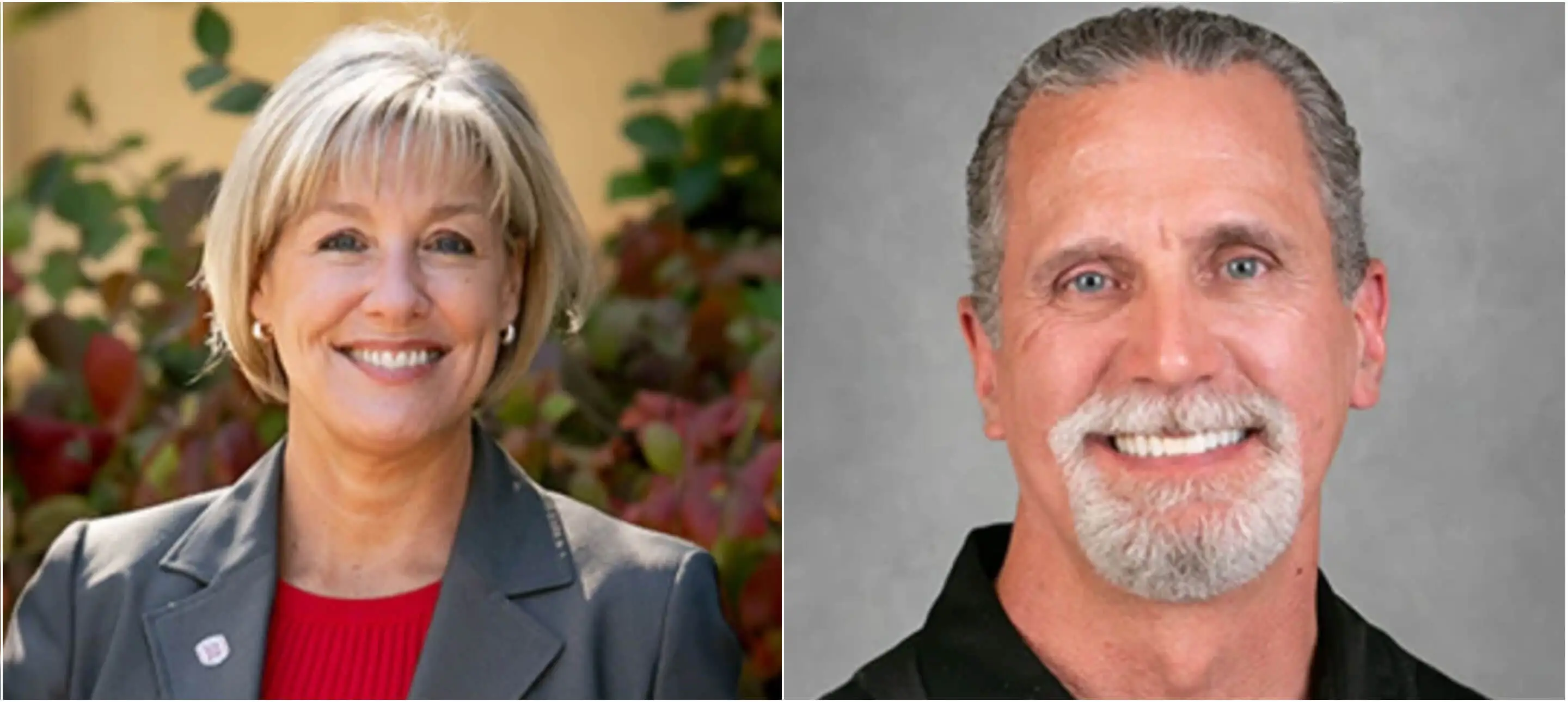 Two members of Bradley University's faculty